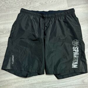 Craft Black Spartan Race Athletic Shorts